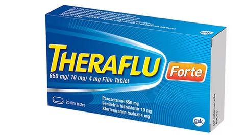 THERAFLU FORTE 650MG (BOX) - FILM TABLET - Uplift Things