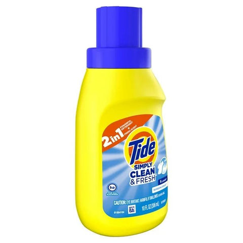 TIDE 2IN1 DETERGENT 10OZ - SIMPLY CLEAN FRESH - Uplift Things