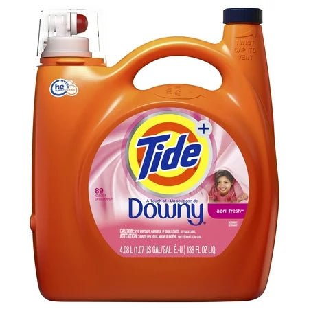 TIDE LIQUID DETERGENT 1.07GL - DOWNY APRIL FRESH - Uplift Things