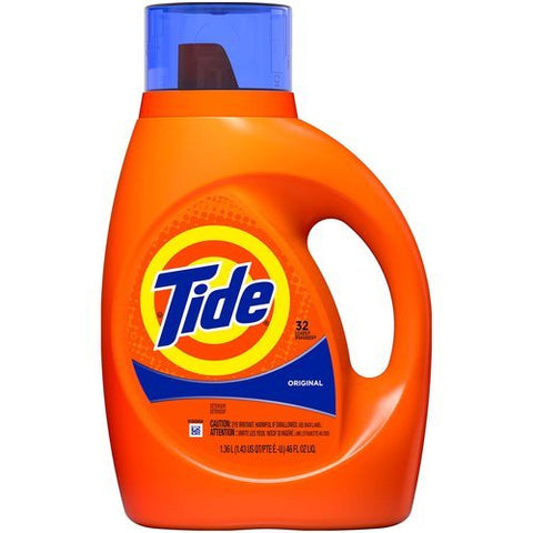 TIDE LIQUID DETERGENT 46 OZ - ORIGINAL - Uplift Things