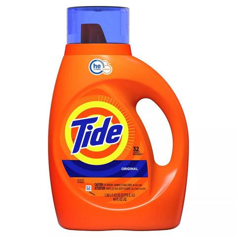 TIDE LIQUID DETERGENT 46 OZ - ORIGINAL - Uplift Things