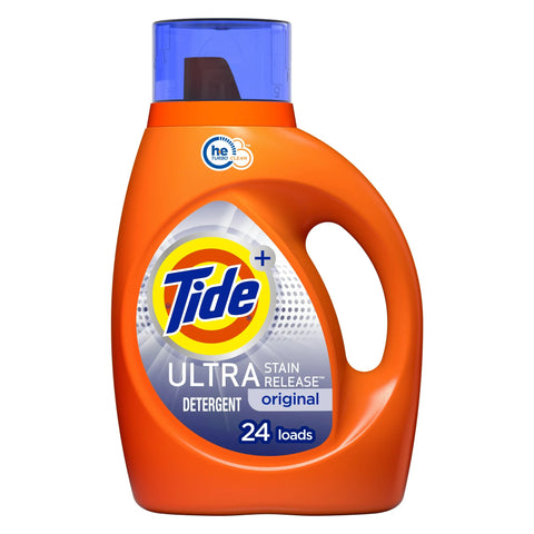 TIDE LIQUID DETERGENT 46OZ - ULTRA STAIN RELEASE - Uplift Things