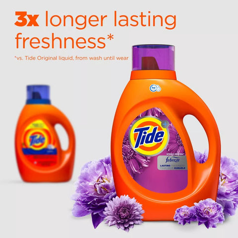 TIDE LIQUID DETERGENT 92 OZ - SPRING & RENEWAL - Uplift Things