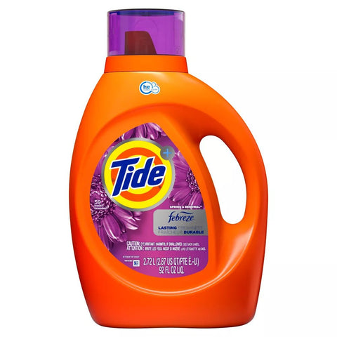 TIDE LIQUID DETERGENT 92 OZ - SPRING & RENEWAL - Uplift Things