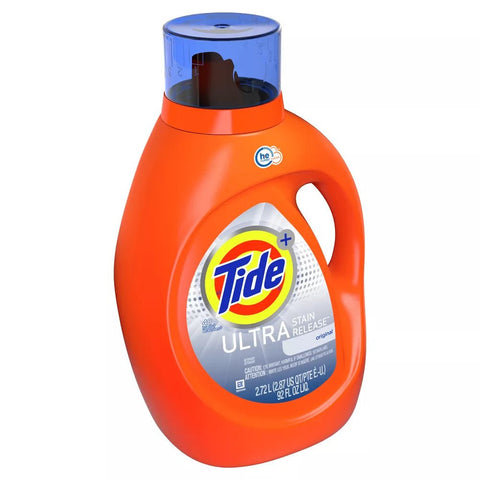 TIDE LIQUID DETERGENT 92 OZ - ULTRA STAIN REALEASE ORIGINAL - Uplift Things