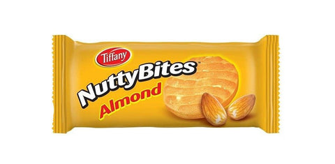 TIFFANY NUTTYBITES 90G - ALMOND - Uplift Things