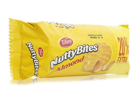 TIFFANY NUTTYBITES 90G - ALMOND - Uplift Things