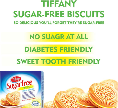 TIFFANY SUGARFREE BISCUITS 162G - LEMON - Uplift Things