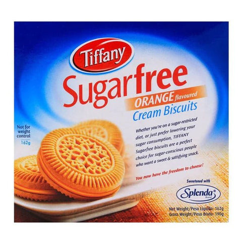 TIFFANY SUGARFREE BISCUITS 162G - ORANGE - Uplift Things