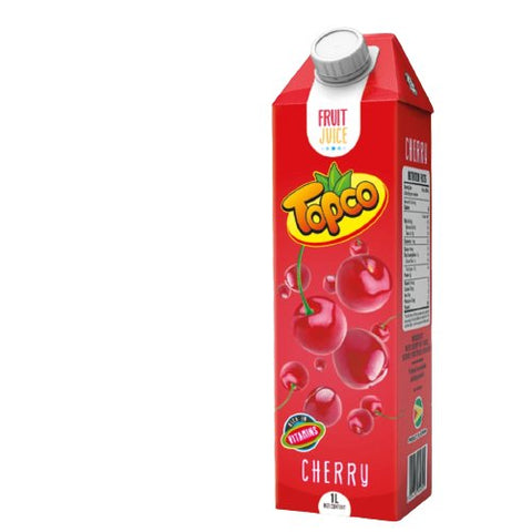 TOPCO FRUIT JUICE 1L - CHERRY - Uplift Things