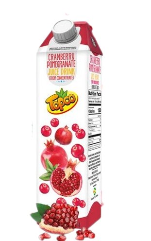 TOPCO FRUIT JUICE 1L - CRANBERRY POMEGRANATE - Uplift Things