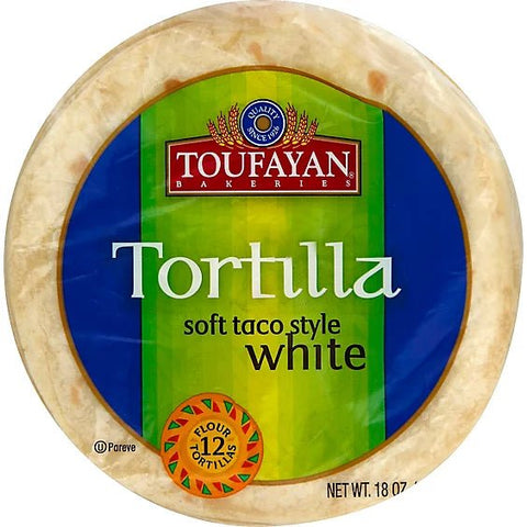 TOUFAYAN TORTILLA 18OZ - SOFT WHITE - Uplift Things