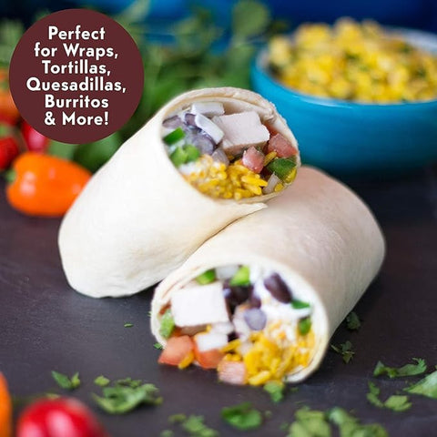 TOUFAYAN TORTILLA WRAPS 6PCS - WHEAT - Uplift Things