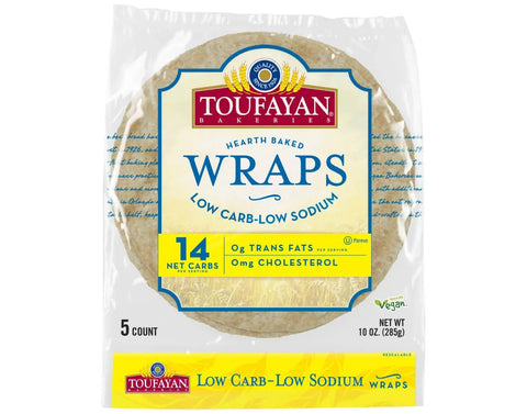 TOUFAYAN WRAPS 5PCS - LOW CARB LOW SODIUM - Uplift Things