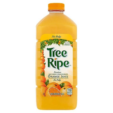 TREE RIPE ORANGE JUICE 64OZ - NO PULP - Uplift Things