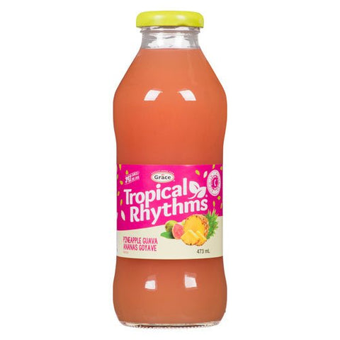 TROPICAL RHYTHMS 473ML - PINEAPPLE GUAVA JUICE - Uplift Things