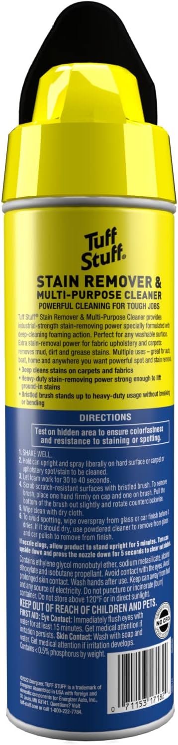 TUFF STUFF FOAM CLEANER 18OZ - MULTI-PURPOSE STAIN REMOVER - Kurt Supermarket