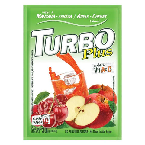 TURBO DRINK MIX 30G - APPLE CHERRY - Uplift Things