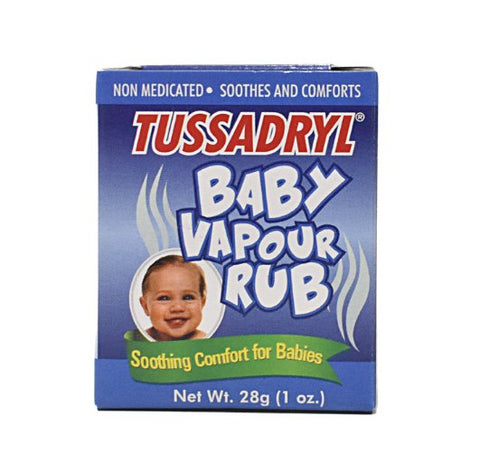 TUSSADRYL BABY VAPOUR RUB 28G - Uplift Things