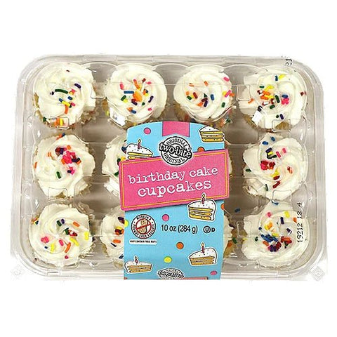 TWO BITE MINI CUPCAKES 10 OZ - BIRTHDAY CAKE - Uplift Things