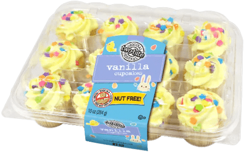 TWO BITE MINI CUPCAKES 10 OZ - VANILLA - Uplift Things