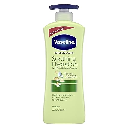 VASELINE INTENSIVE CARE LOTION 20OZ - ALOE SOOTHING HYDRATION - Uplift Things