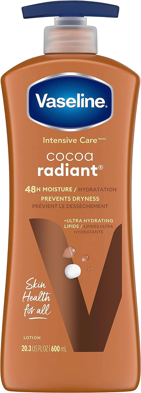 VASELINE INTENSIVE CARE LOTION 600ML - COCOA RADIANT - Uplift Things