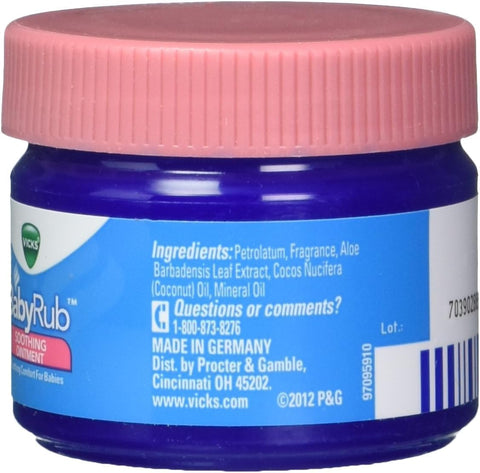 VICKS BABYRUB 1.76 OZ - Uplift Things