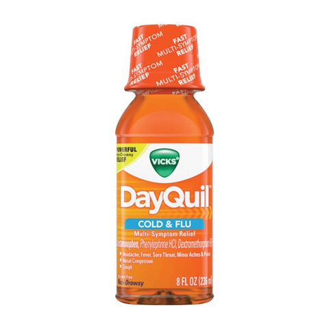 VICKS DAYQUIL COLD & FLU 8 OZ - Uplift Things