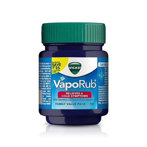 VICKS VapoRUB OINTMENT 25ML - Uplift Things