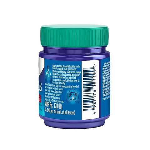 VICKS VapoRUB OINTMENT 50ML - Uplift Things