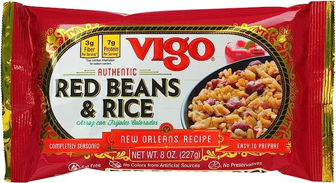 VIGO RED BEANS & RICE 8OZ - Uplift Things