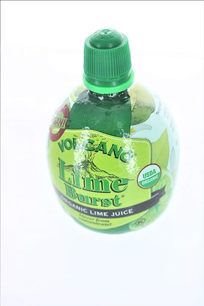 VOLCANO ORGANIC LIME BURSTJUICE 200ML - Uplift Things