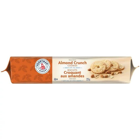 VOORTMAN COOKIES 225G - ALMOND CRUNCH - Uplift Things