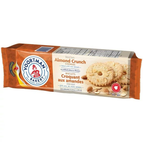 VOORTMAN COOKIES 225G - ALMOND CRUNCH - Uplift Things