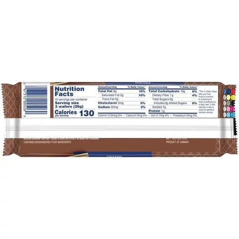 VOORTMAN WAFER 255G CHOCOLATE - NO SUGAR ADDED - Uplift Things