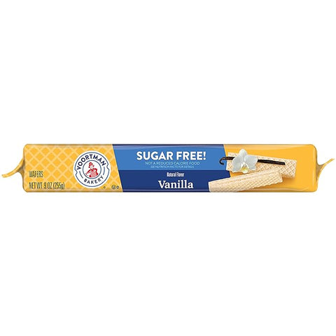 VOORTMAN WAFER 255G VANILLA - NO SUGAR ADDED - Uplift Things