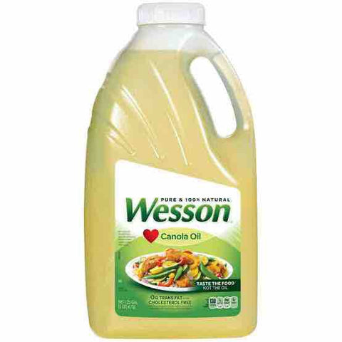 WESSON CANOLA OIL 1.89L - Uplift Things