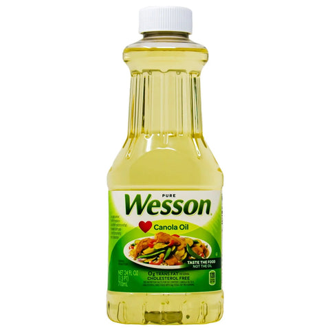 WESSON CANOLA OIL 24OZ - Uplift Things