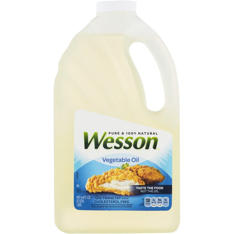 WESSON VEGETABLE OIL 1.89L - Uplift Things