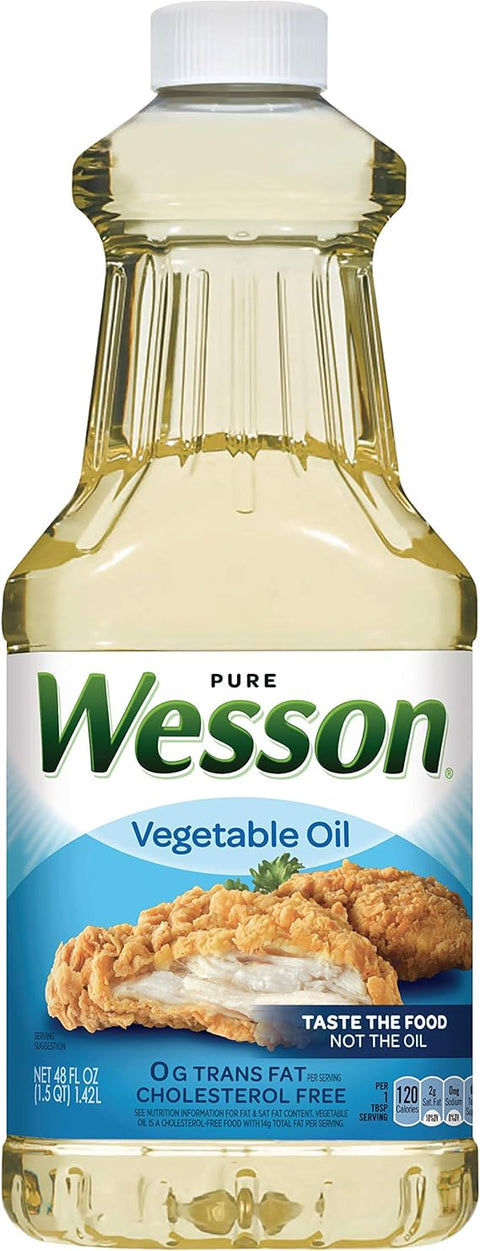 WESSON VEGETABLE OIL 48OZ - Uplift Things