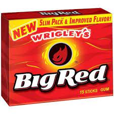 WRIGLEY'S BIG RED CHEWING GUM 20PCS - Uplift Things