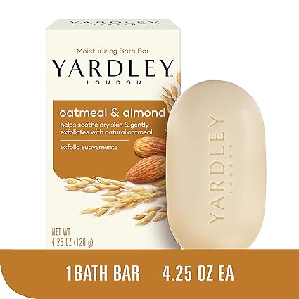YARDLEY BAR SOAP 4.25OZ - OATMEAL & ALMOND - Uplift Things