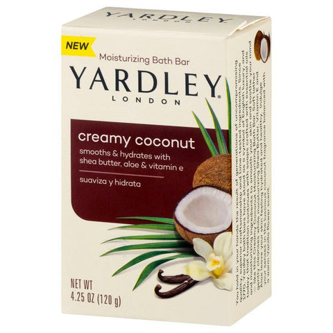 YARDLEY BAR SOAP 4.2OZ - CREAMY COCONUT - Uplift Things