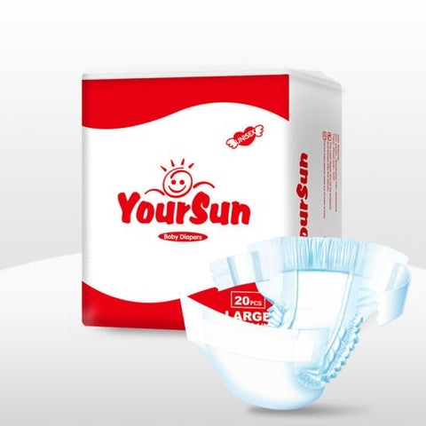 YOURSUN DIAPERS 20 PCS - LARGE - Uplift Things